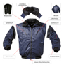 WD Kälteschutzjacke Euro Gr.3XL, weiß